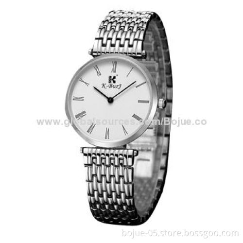 Stainless Steel Case Retro Waterproof Watch, CE/RoHS Mark